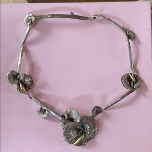 Gabriella Kiss mushroom and branch necklace